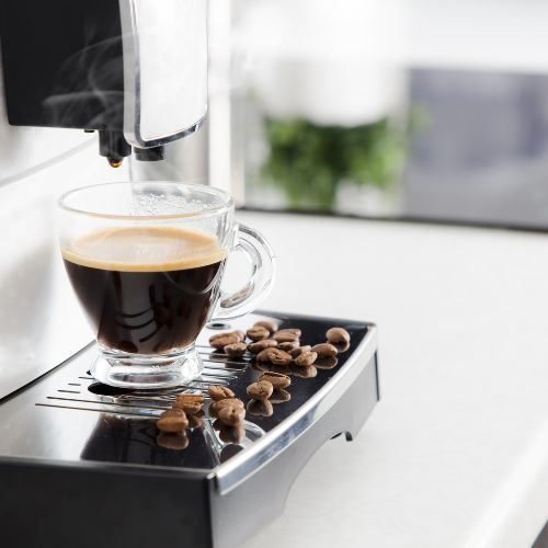 hoe lang gaat een koffiebonen machine mee